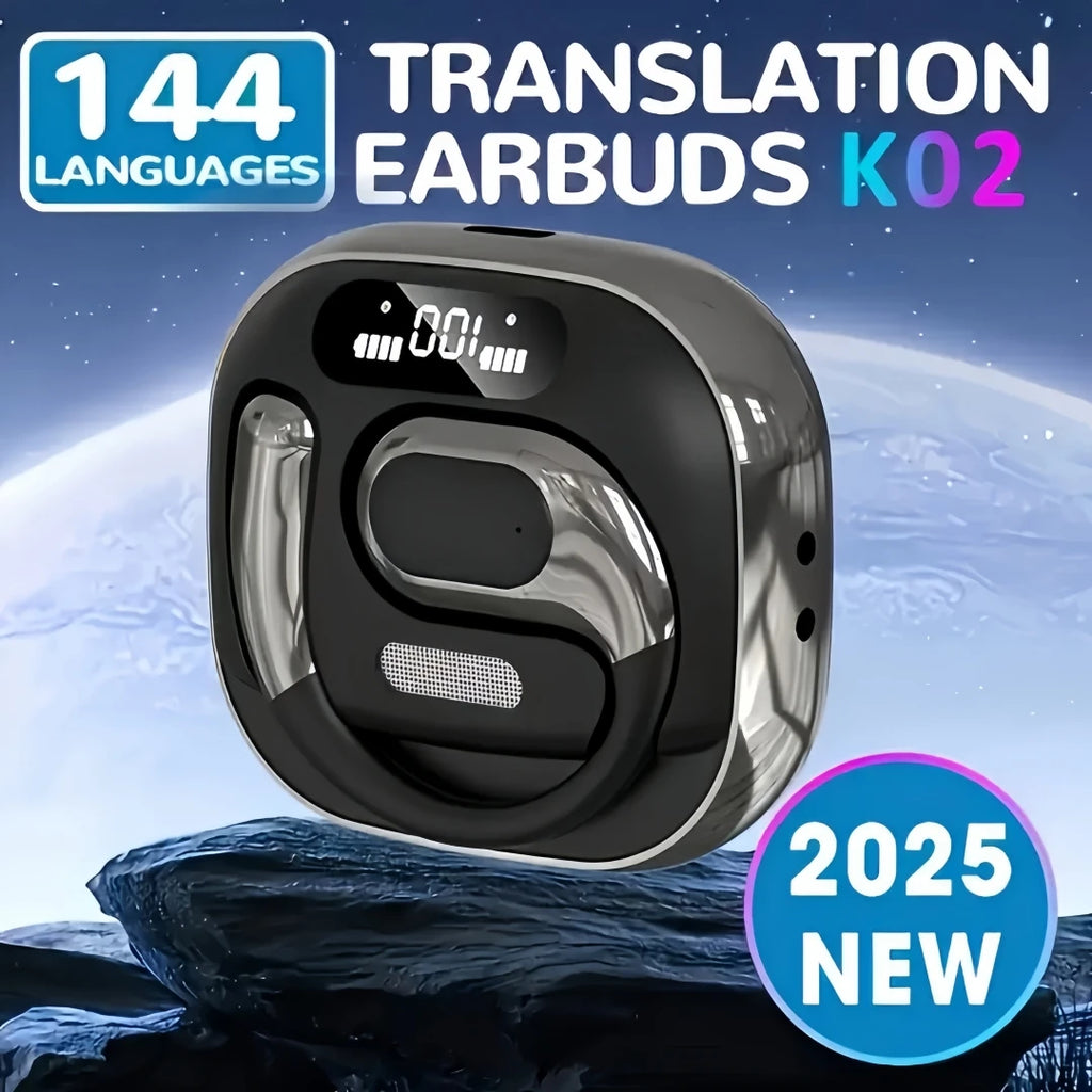 Translation Earbuds Real Time AI 144 Language Translator Audifonos