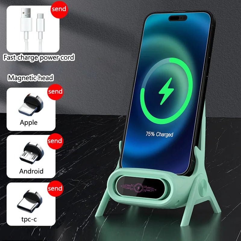 Mobile Wireless Charger Supports All Brands Chair Stands Desktop