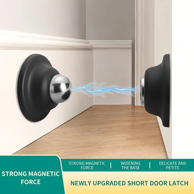 Punch-free Short Door Stopper Anti-collision Suction Holder Bathroom