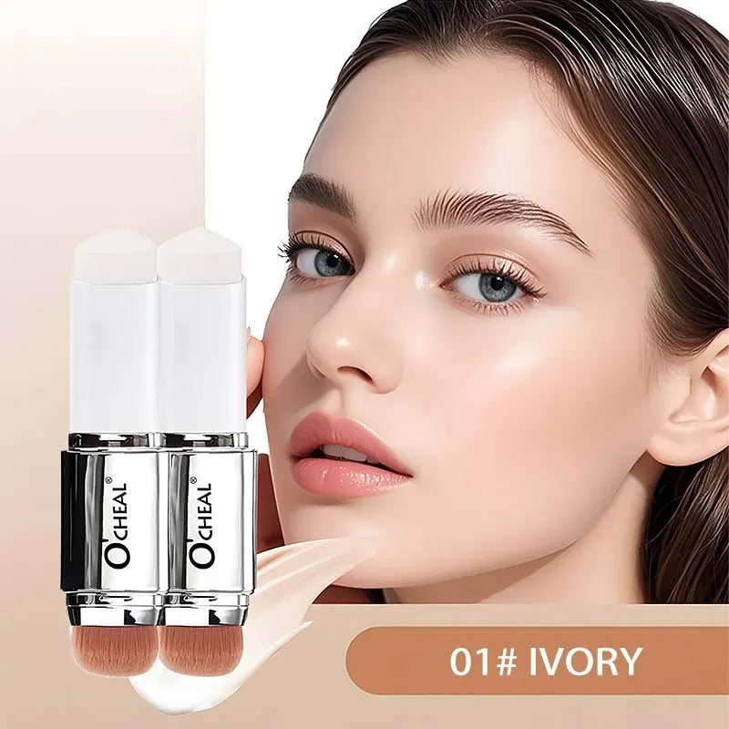 2-in-1 Temperature Changing Foundation Stick Facial Coverage