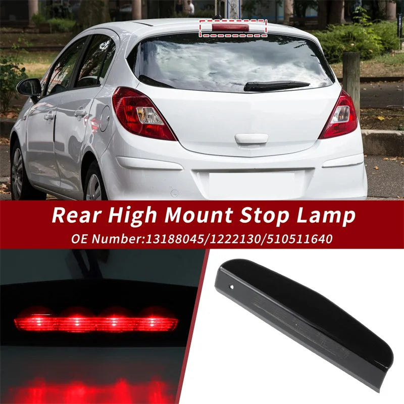 LED 3rd Brake Light for Opel Vauxhall Corsa D/E 2007–2019
