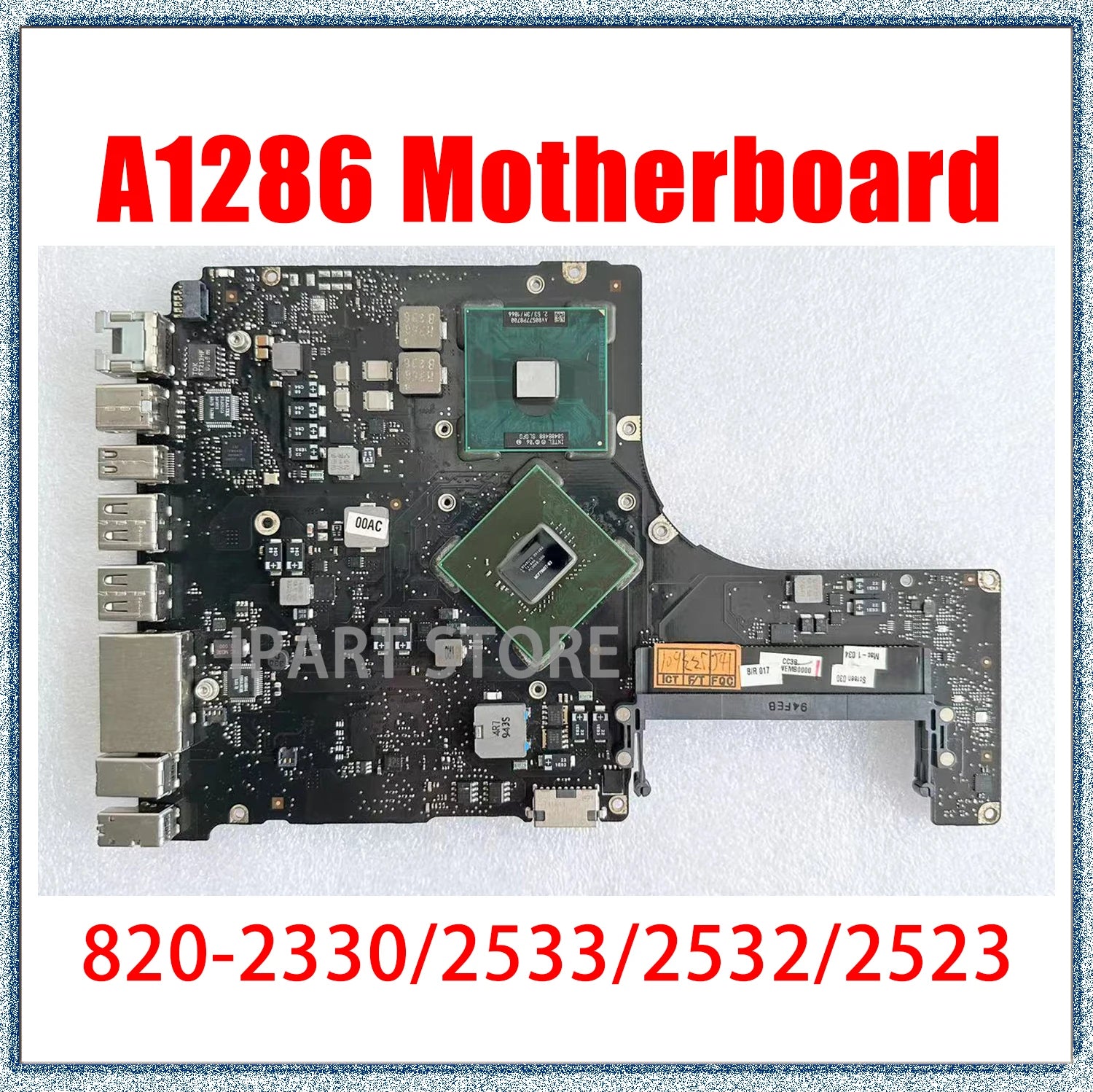 A1286 Motherboard Macbook 15 Logic Board 2008 2009 Year 820-2330-A