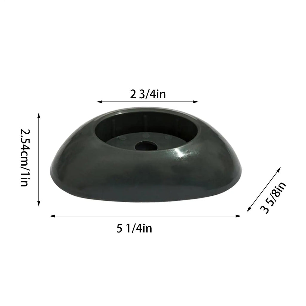Pool Leg Caps Plastic Friction Support Stand Round Frame Base Feet