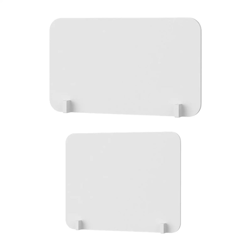 PVC Desktop Partition Panel – Freestanding Desk Divider Shield Desk Privacy Divider Zpaxo