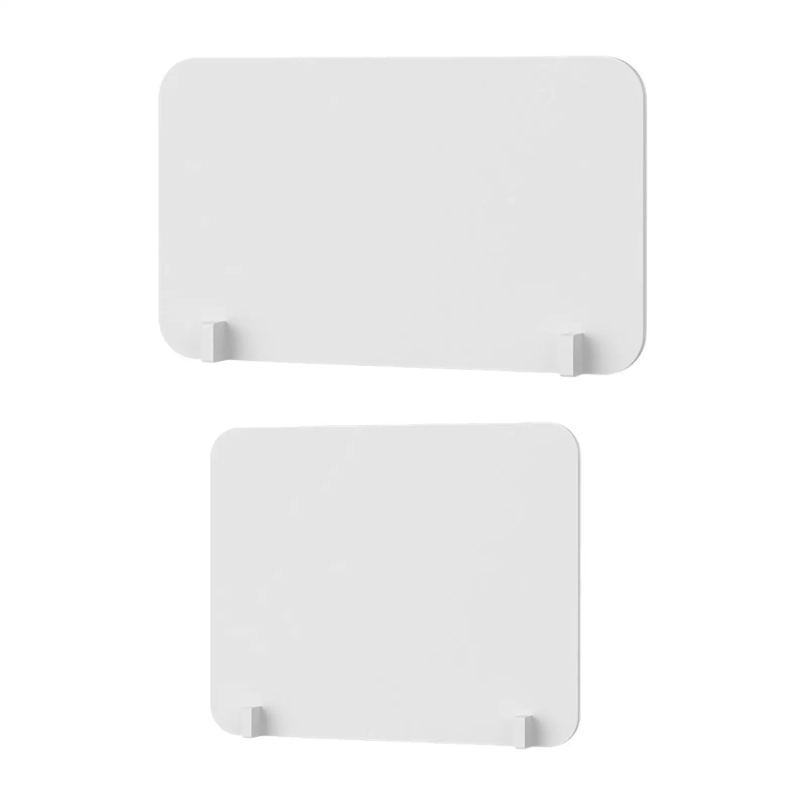 PVC Desktop Partition Panel – Freestanding Desk Divider Shield Desk Privacy Divider Zpaxo