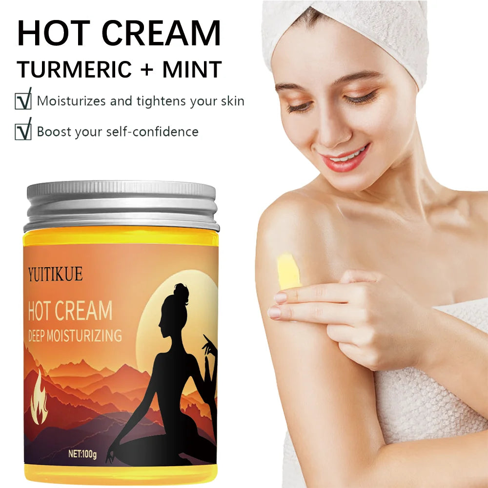 YUITIKUE Hot Firming Body Cream – 5-in-1 Sculpting Cream 100g Firming Body Cream Zpaxo