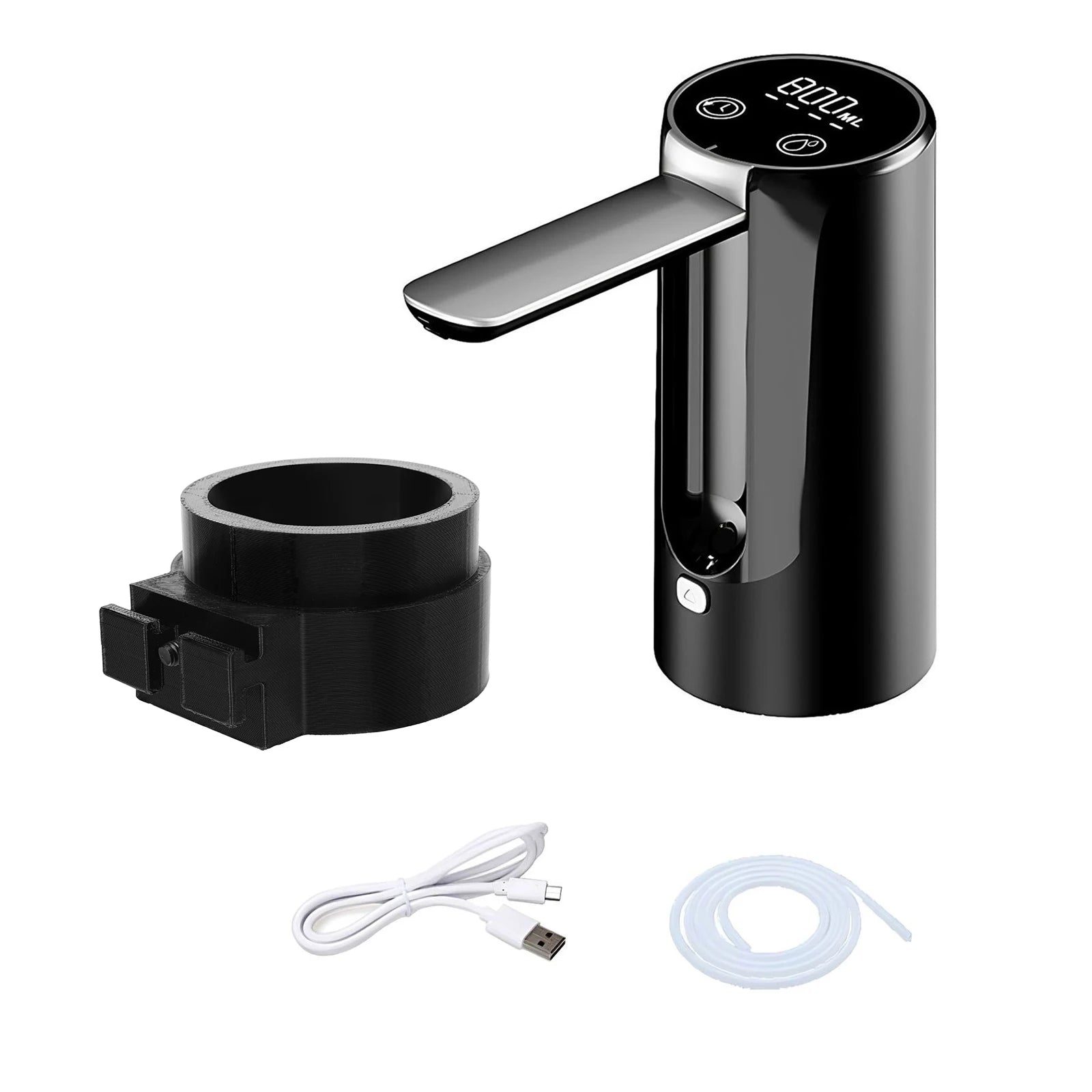 Hand Press Pump Mount Fit SnowPeak StanLuck MICHSO Igt Table Universal Water Pump Holder Lightweight for Home Office Camping Zpaxo base water pump set