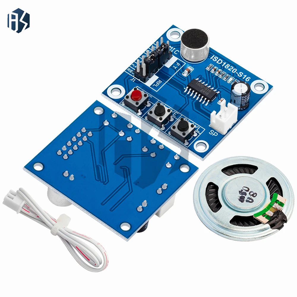 ISD1820 Recording Module Voice Board Telediphone Microphones Zpaxo