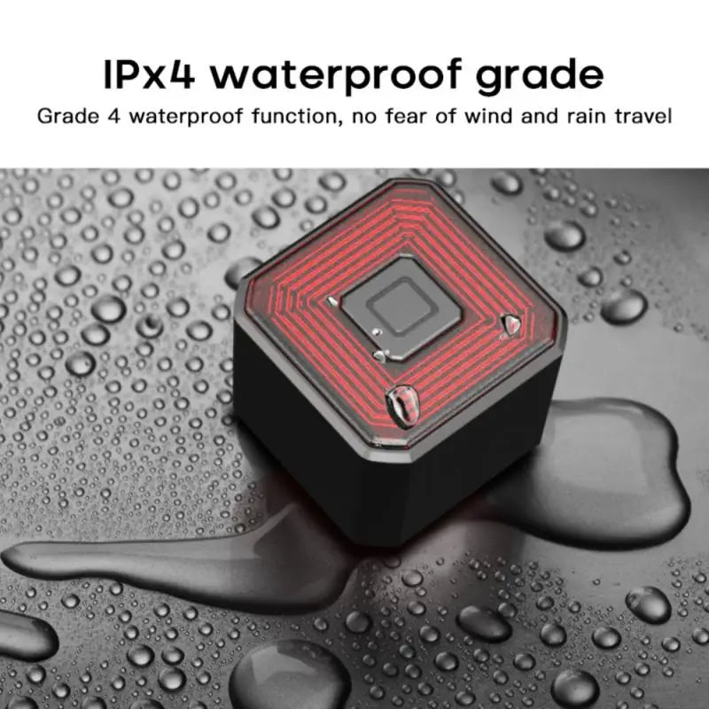 Smart Bicycle Rear Light Auto Start Stop Brake Sensing Induction Waterproof USB Charging Cycling Tail Taillight LED Bike Light Zpaxo