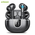 Wireless Earbuds Bluetooth Headphones 5 3 Noise Cancellation Mic LED