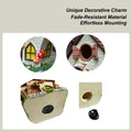 Bird House Windproof Resin Nesting Decoration Chain Waterproof