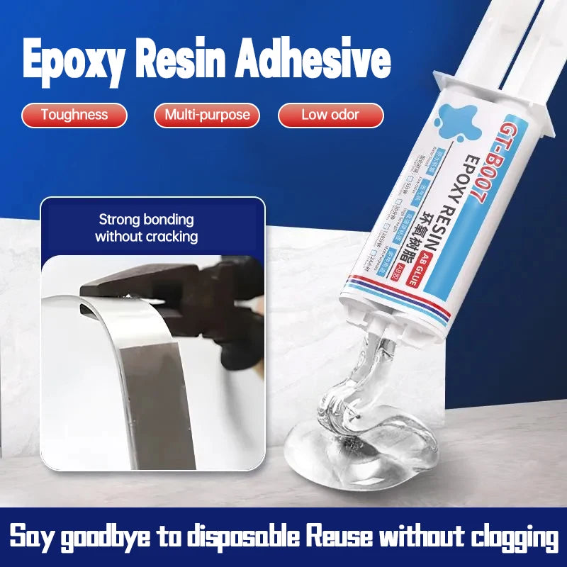 Strength AB Glue Transparent Waterproof Sealant Plastics Ceramics