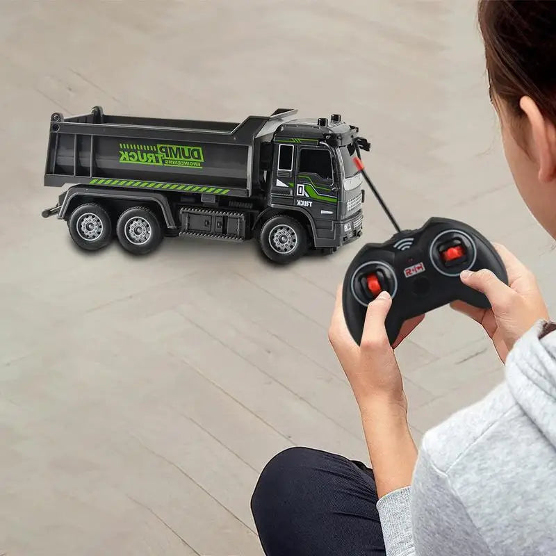 RC Construction Equipment Engineering Car Toy Remote Control Excavator And Bulldozer Engineering Car Toy For Kids Adults Zpaxo