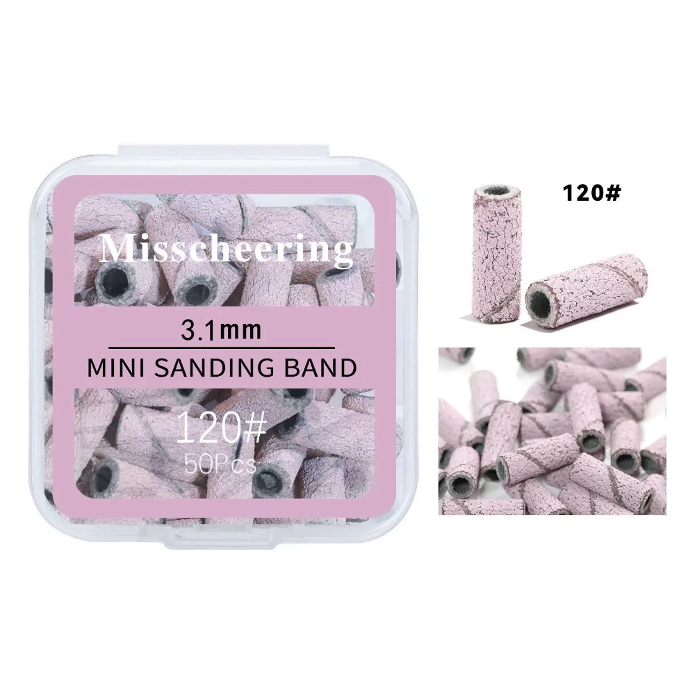 120 180 240 Grit Nail Machine Buffing Ring Remove Dead Skin Calluses Zpaxo A