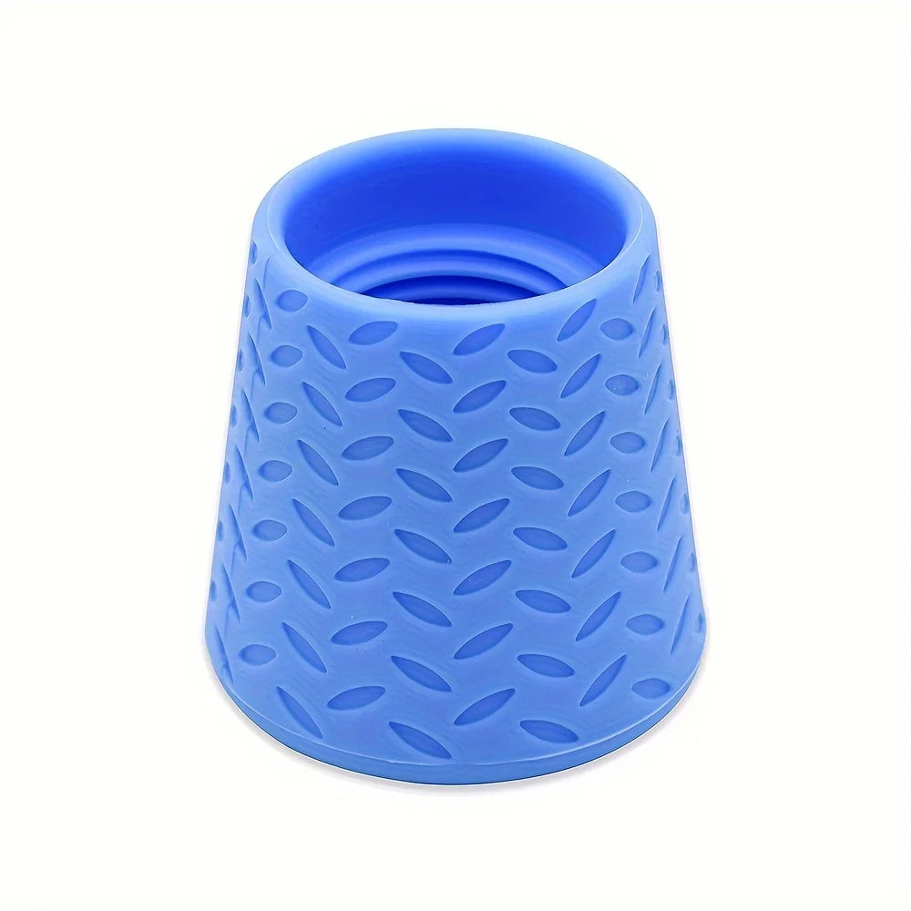 Innovative Silicone Pet Shower Head, Portable Pet Bathing Multifunctional Dog Wash Spray Nozzle, Pet Grooming &Cleaning Supplies Zpaxo Blue