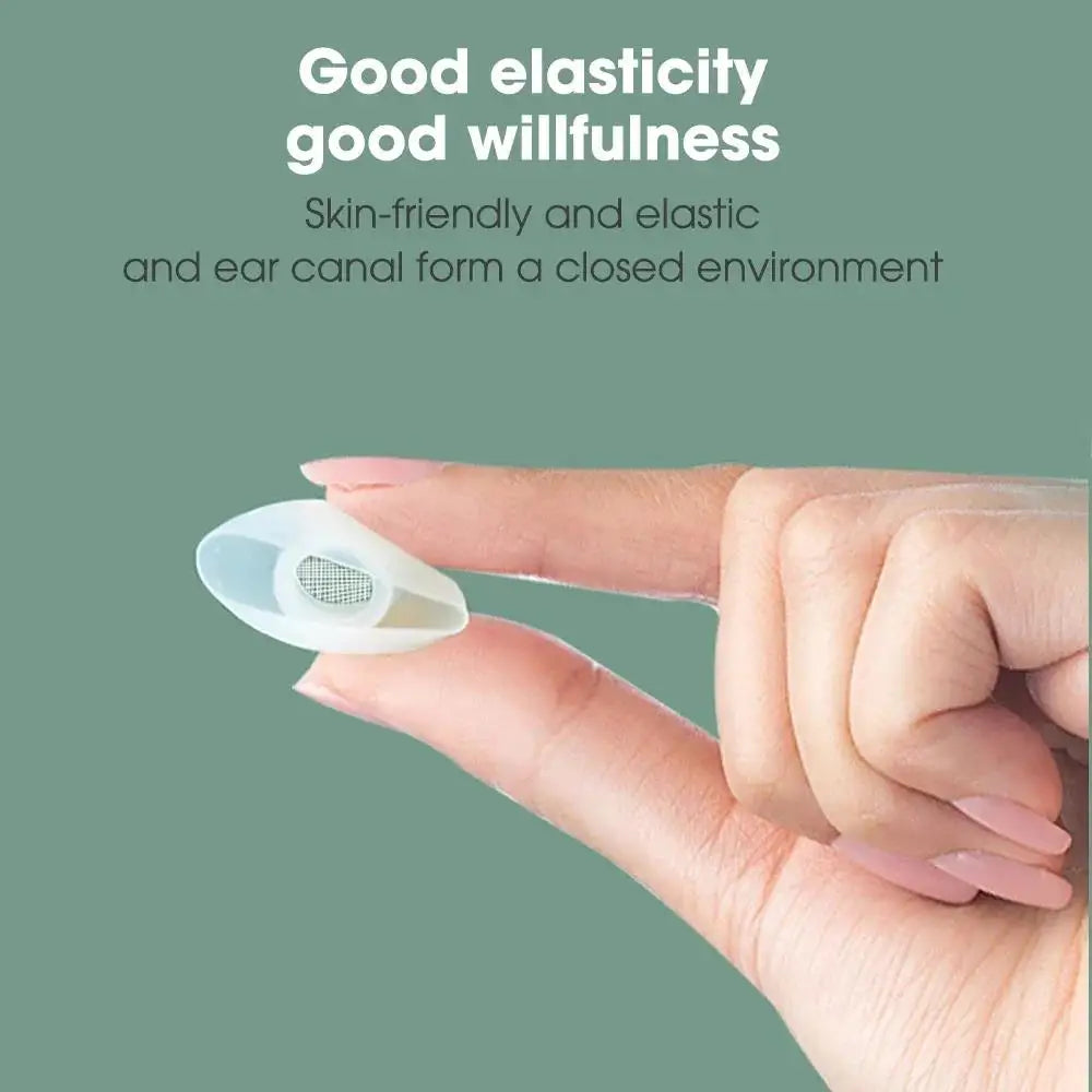 4 Pairs Ear Tips Airpods 1st 2nd Gen Noise Reduction Silicone Earbuds