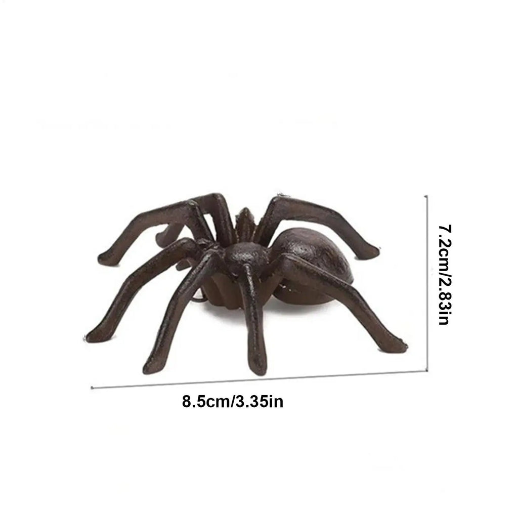Halloween Spider Figure Seasonal Scene Prop Statue Cast Iron Mantel