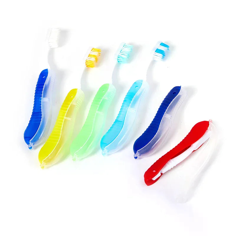 Portable Disposable Foldable Travel Camping Toothbrush Tooth Oral Zpaxo