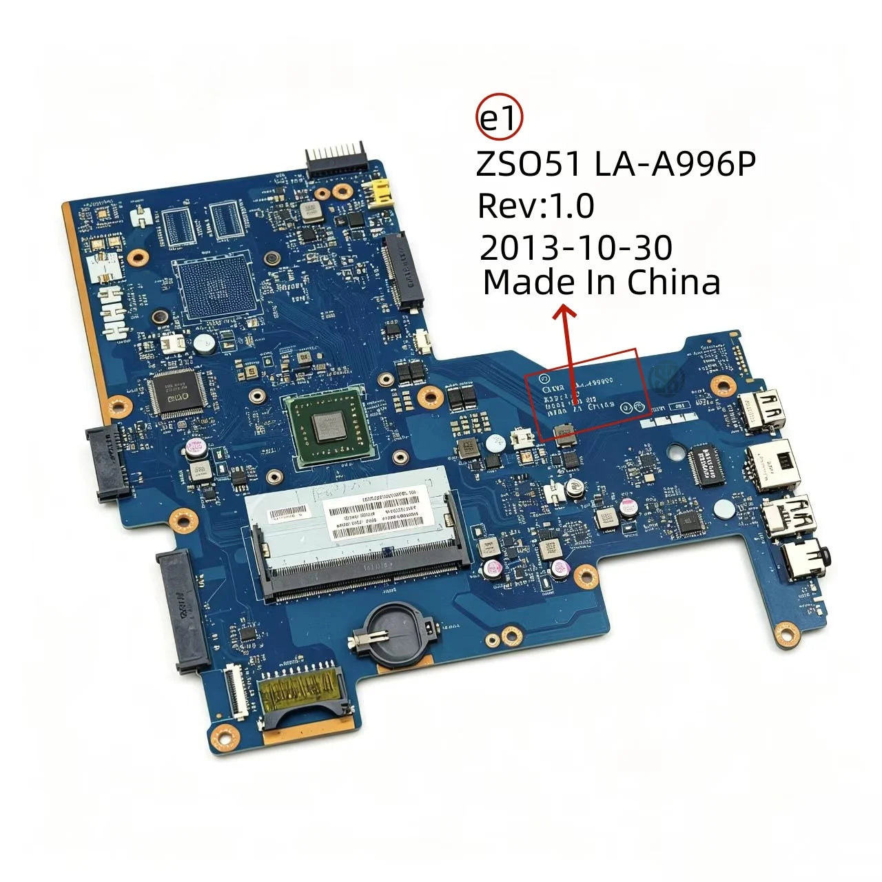 LA-A996P Laptop Motherboard SPS 749659-501 752878-501 HP 15-G 250 G3