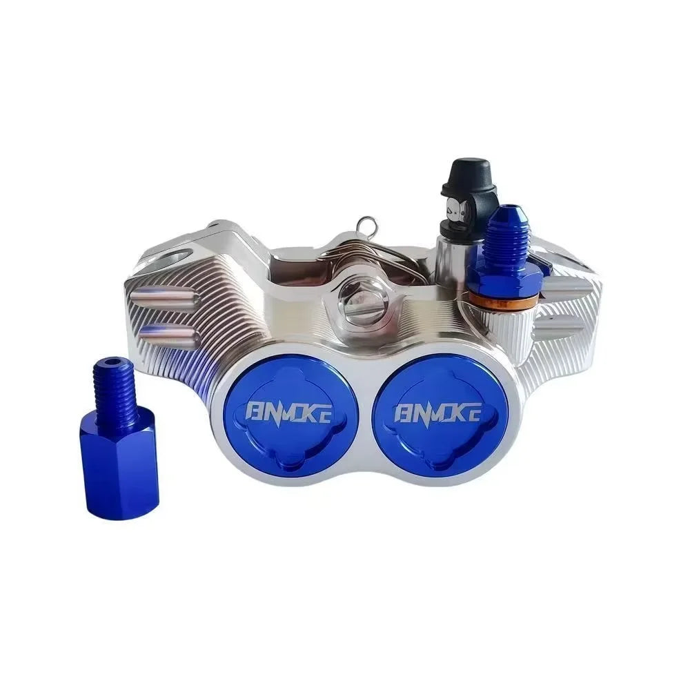 4-Piston Hydraulic Disc Brake Caliper | Motorcycle Upgrade
