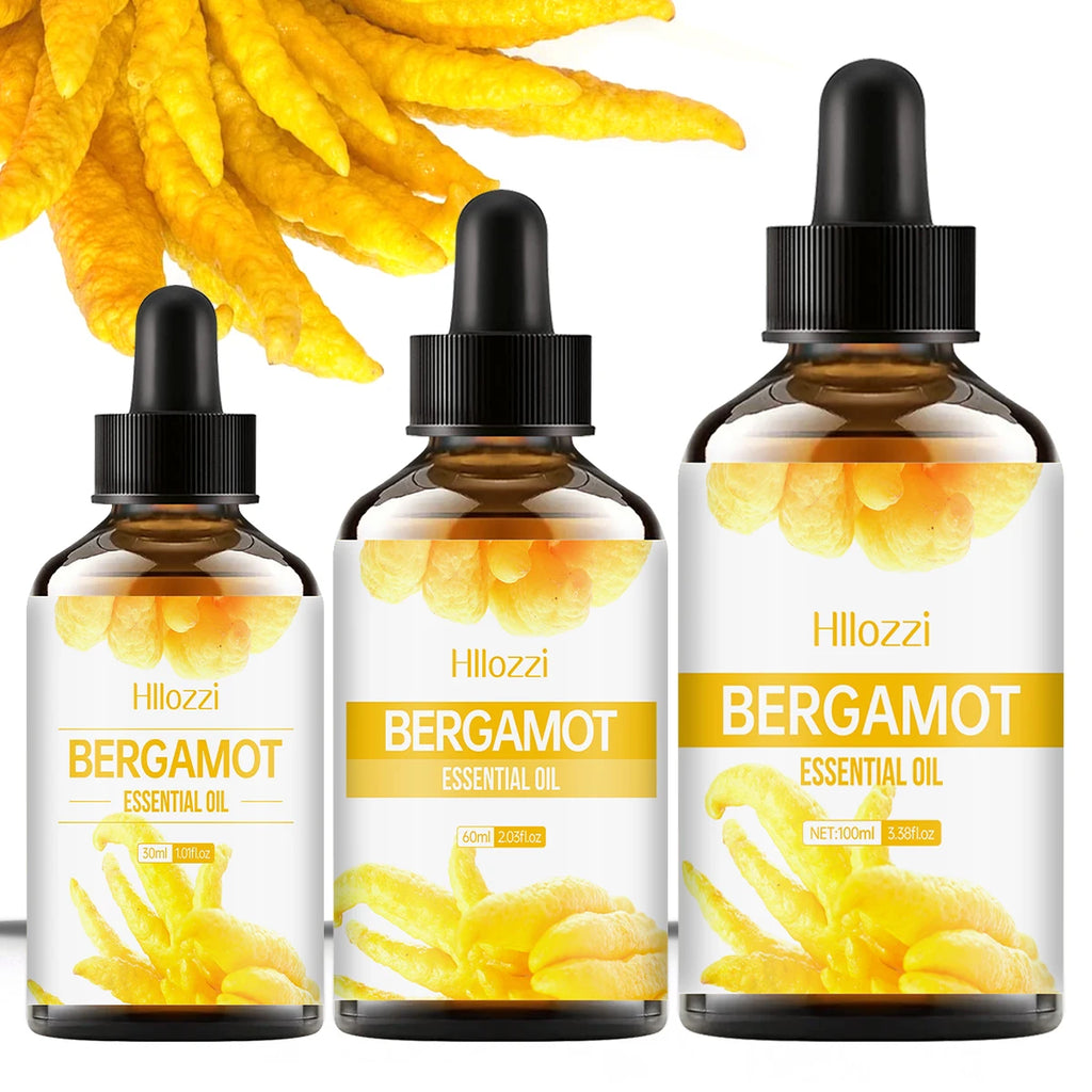 BERGAMOT ESSENTIAL OIL High-quality Moisturizing Nourishing Massage Zpaxo