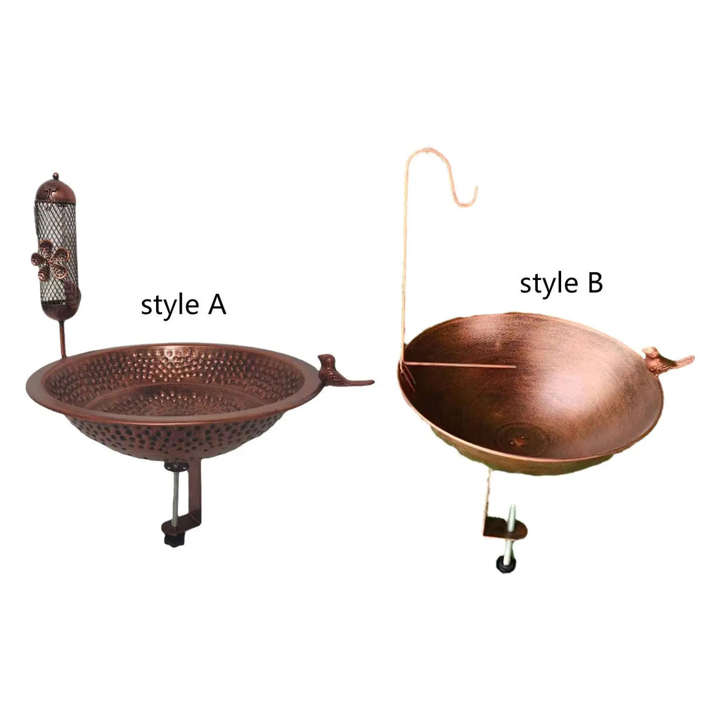 Vogelbad Feeder Spa BirdFeeder Rasenhof handicrafts for outdoor balcony rail Zpaxo