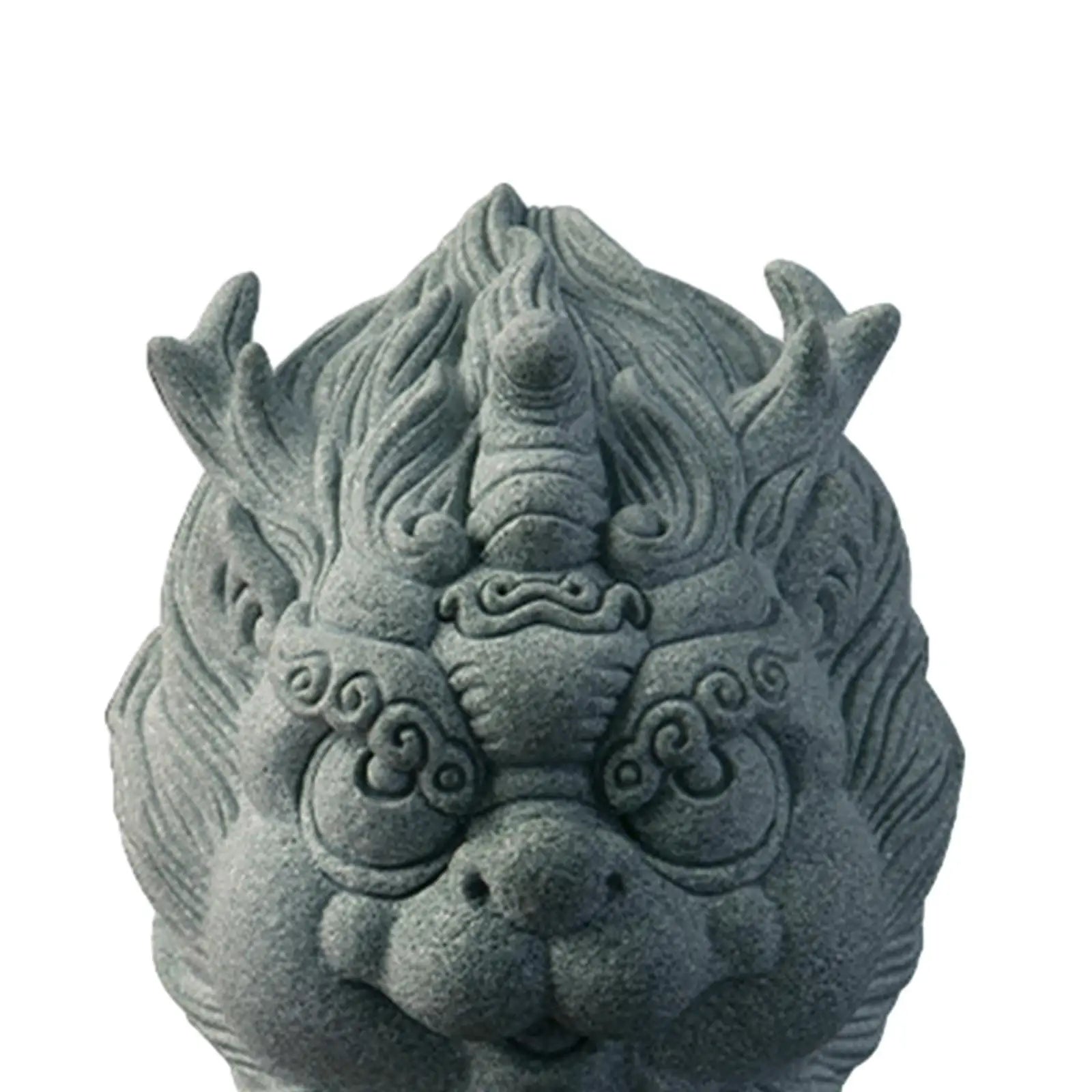 Lucky Beast Pixiu Decoration Chinese Traditional Style Desktop Home Decoration Tea Pet Collectible Sculpture Statue Decor Zpaxo