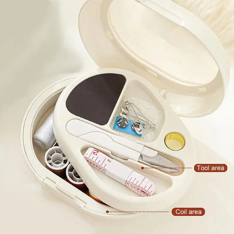 Sawing Set Kit Sewing Accessories Kit For Supplies Compact Multifunctional Practical Portable Craft Tool For Travel School Zpaxo