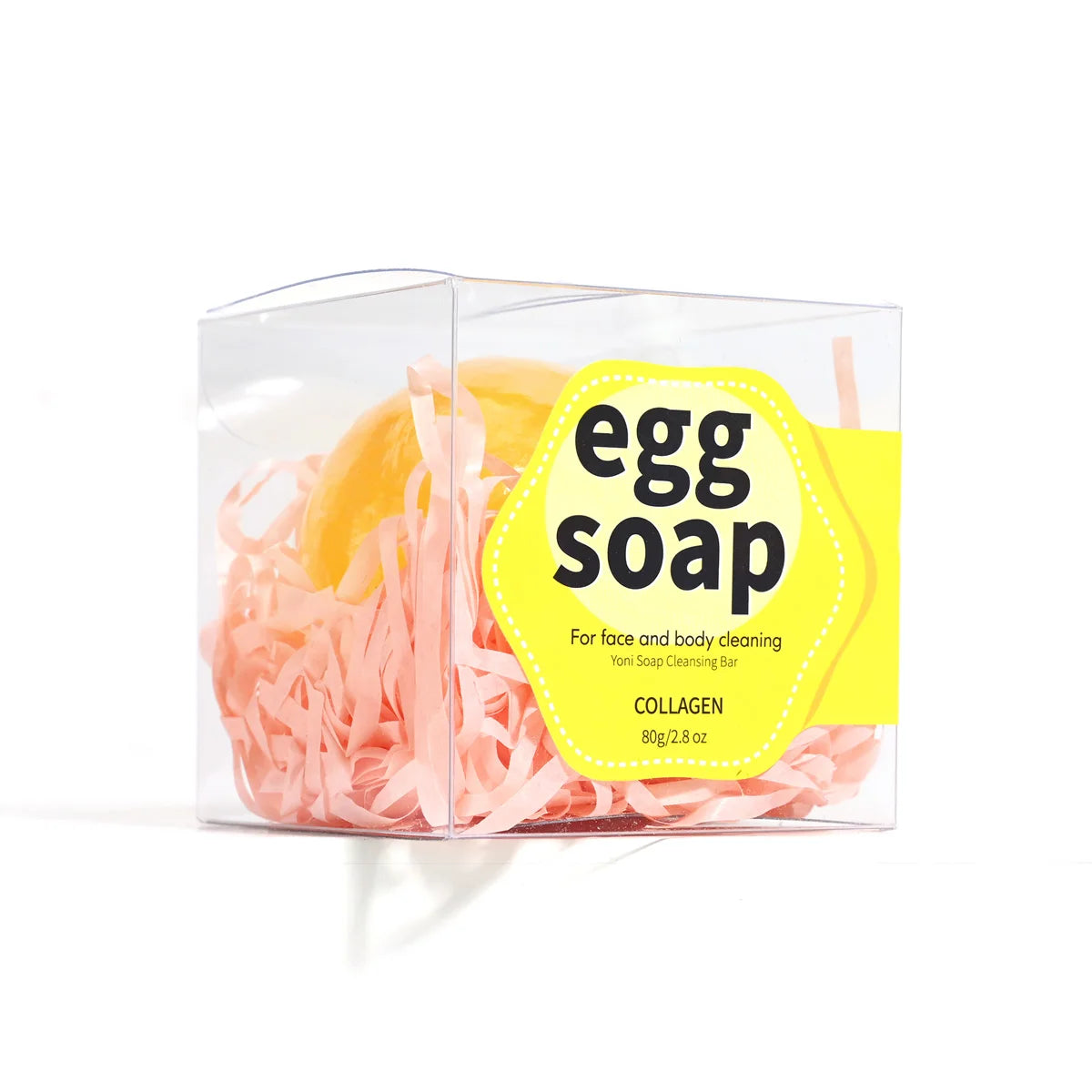 Collagen Egg Soap – Moisturizing Oil Control Body Bar for Women Collagen Bar Soap Zpaxo