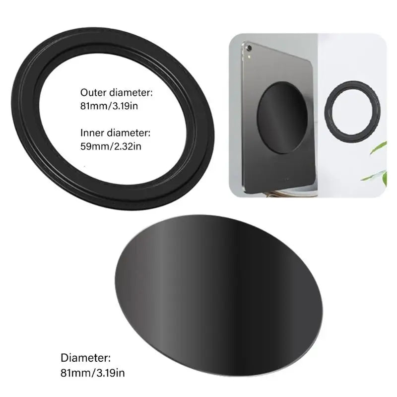 652F Mount Phone Car Wall Holder Strong Adhesive Zpaxo