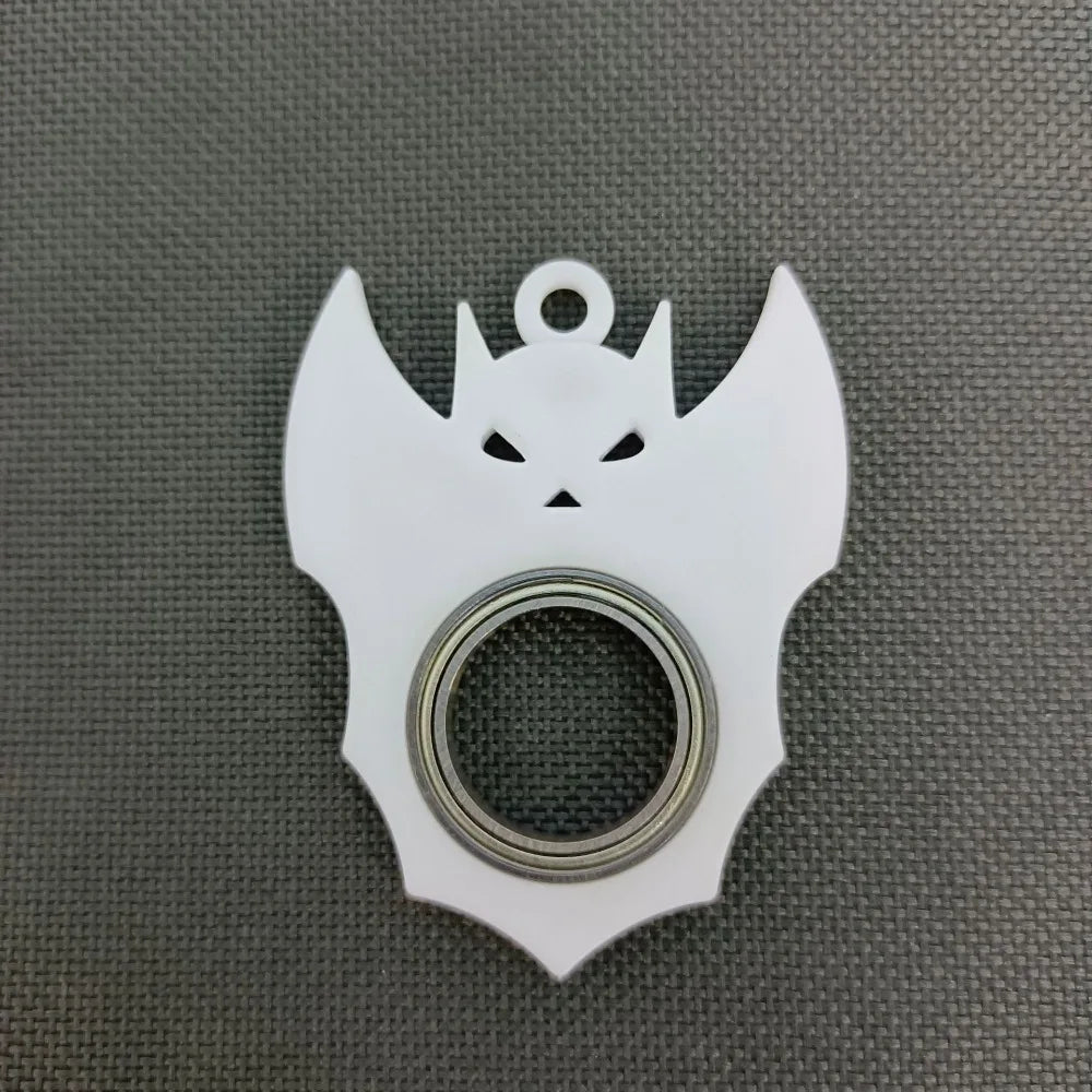 Relieve Boredom Keychain Fidget Spinner Noctilucent Light Trendy Fingertip Rotation Keychain Anti-Anxiety Creative Zpaxo
