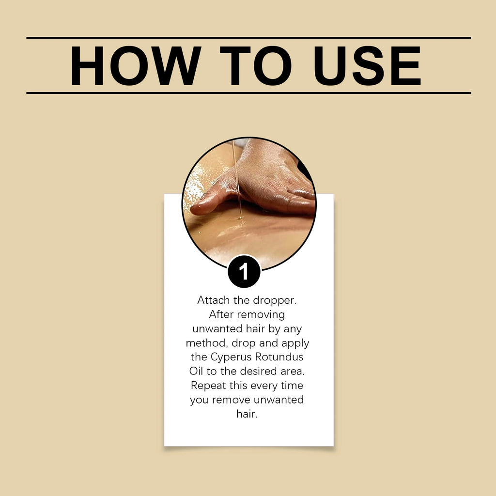 After Hair Removal Oil Natural Plant Formula Soothe Skin Redness Non-Irritating Gentle Care for Body Skin Post Depilation 60ml Zpaxo
