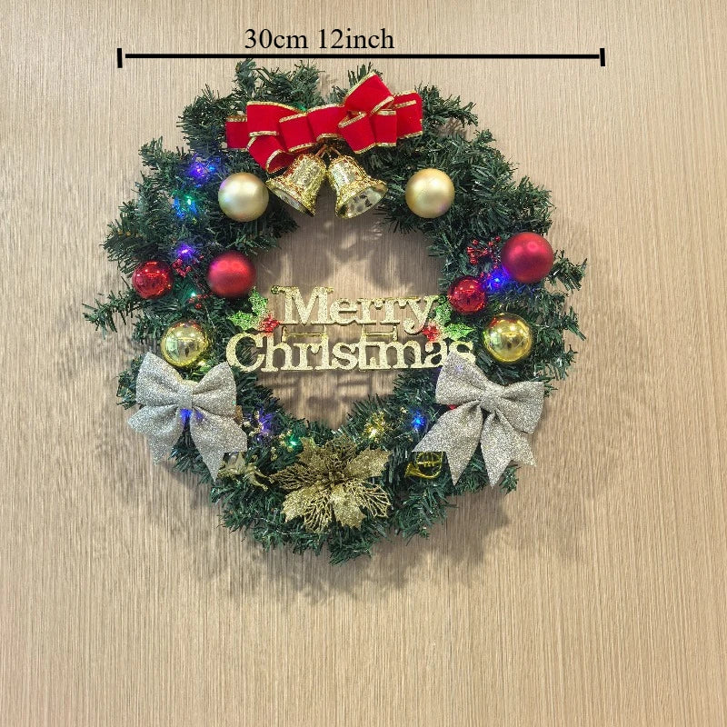 Patriotic Wreaths for Front Door Anniversary Decorations, Memorial Day Wreaths, Festival Celebration USA Flag Printed Wreath Zpaxo