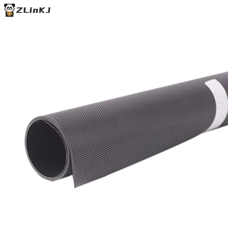 Computer Mesh DIY PVC Case Fan Cooler Black Dust Filter Network Net Zpaxo