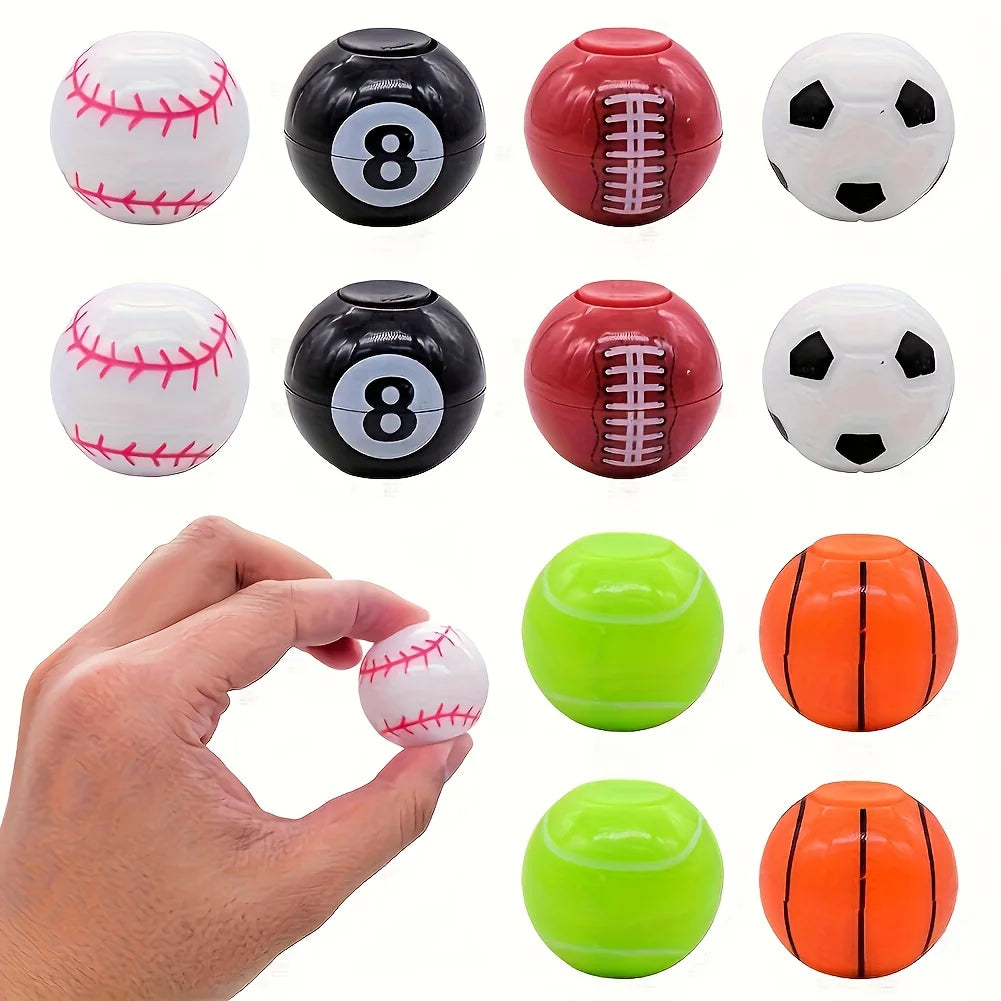 Fingertip Toys Mini Fidget Spinner Sport Ball Stress Relieving