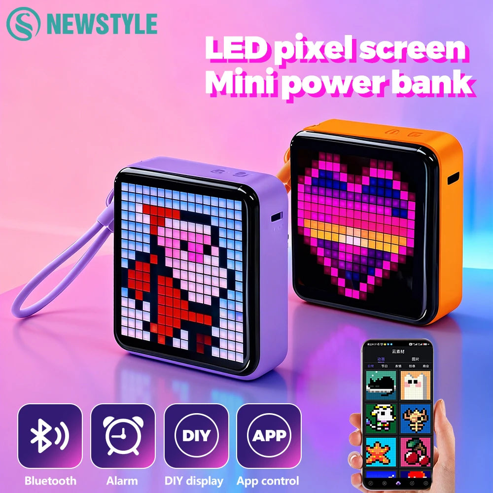 LED Pixel Screen Display Night Light Bluetooth Smart APP LED Panel Display Frame For Gaming Room Decoration Christmas Gift Zpaxo