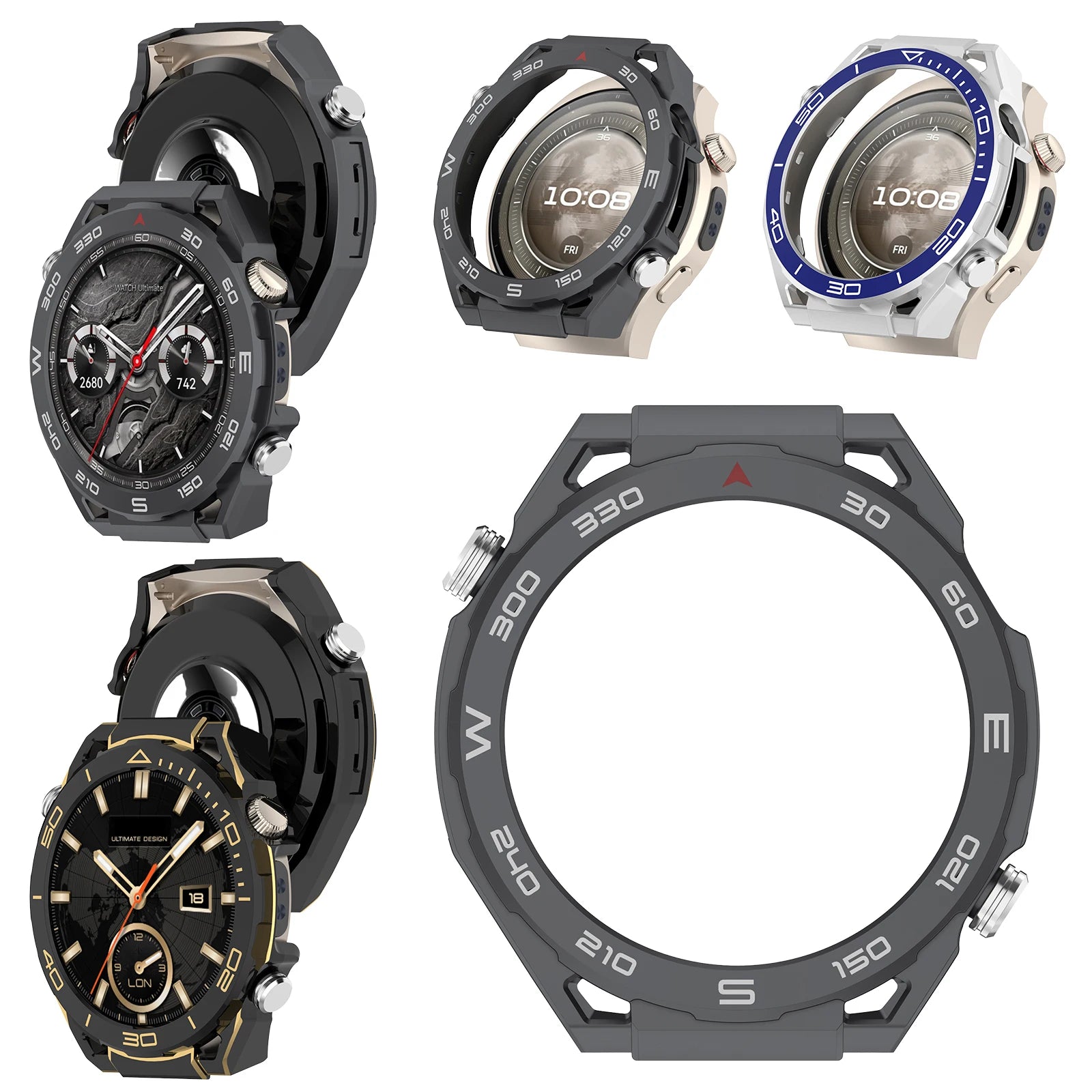 Huawei Watch 5 Anti-scratch Shell Bumper Wear Resist Cover Case