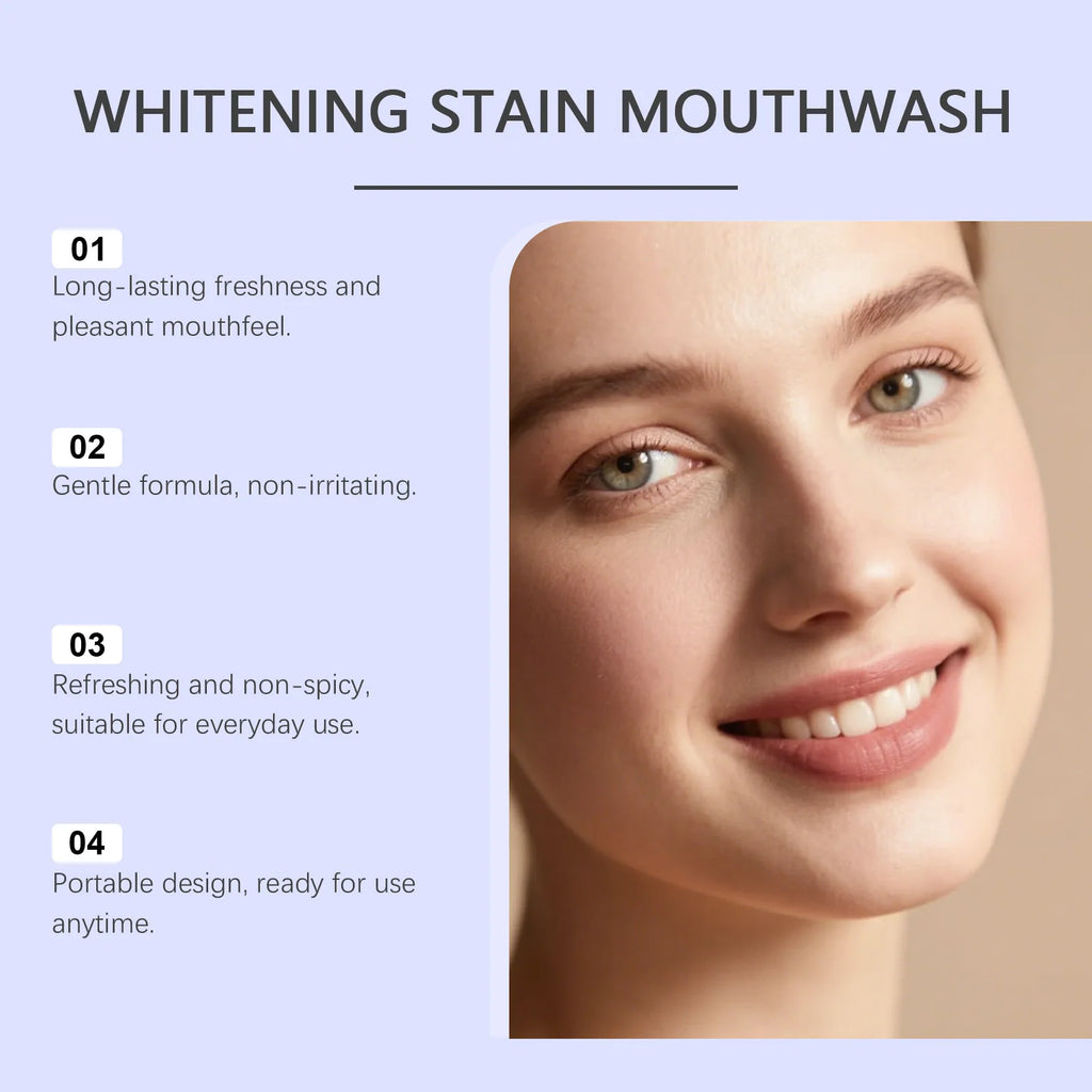 Menthol Mouthwash for Bad Breath – 237ml Fresh Mint Oral Rinse Menthol Mouthwash Zpaxo