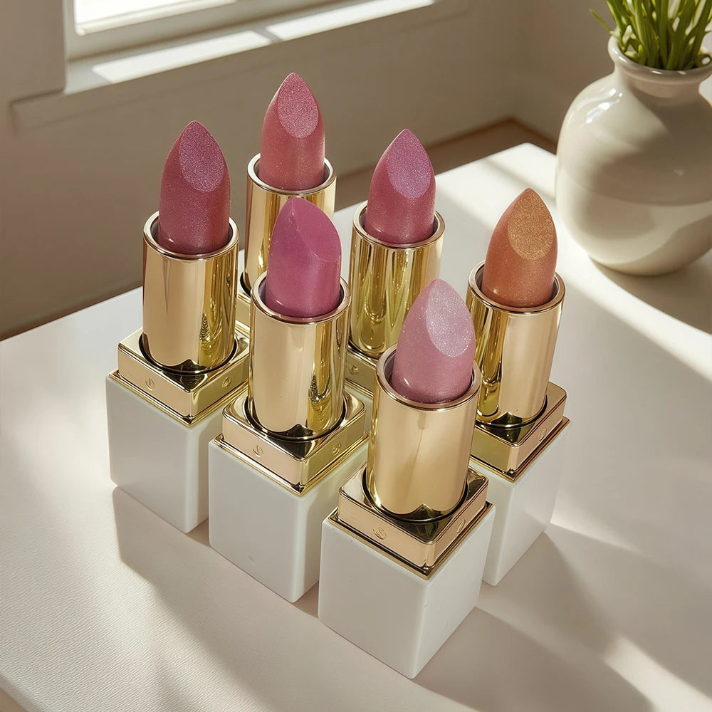 Sparkling Pearl Lip Gloss Easy Apply Waterproof Non Sticky