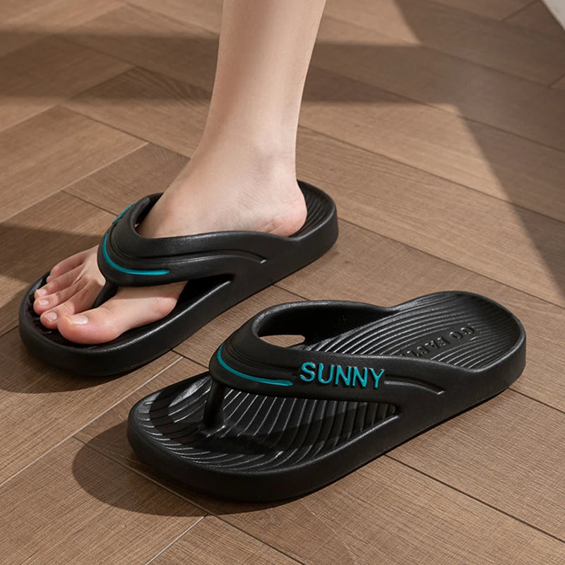 Thick Platform EVA Flip Flops Women Summer Clip Toe Non Slip Beach