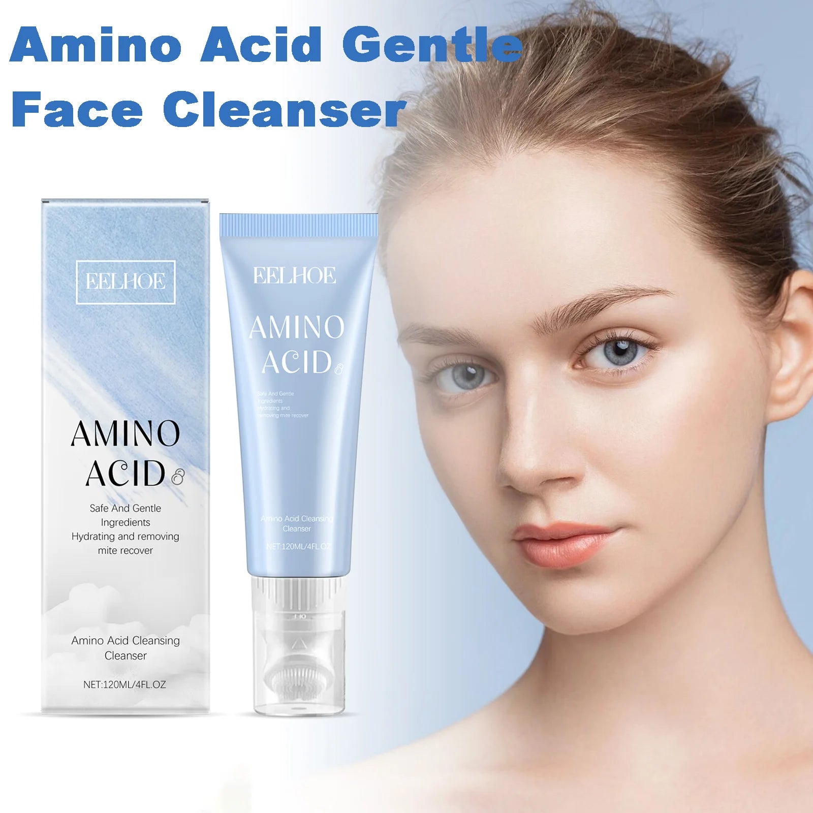 Eelhoe Amino Acid Face Cleanser – Oil Control & Acne Care Amino Acid Cleanser Zpaxo