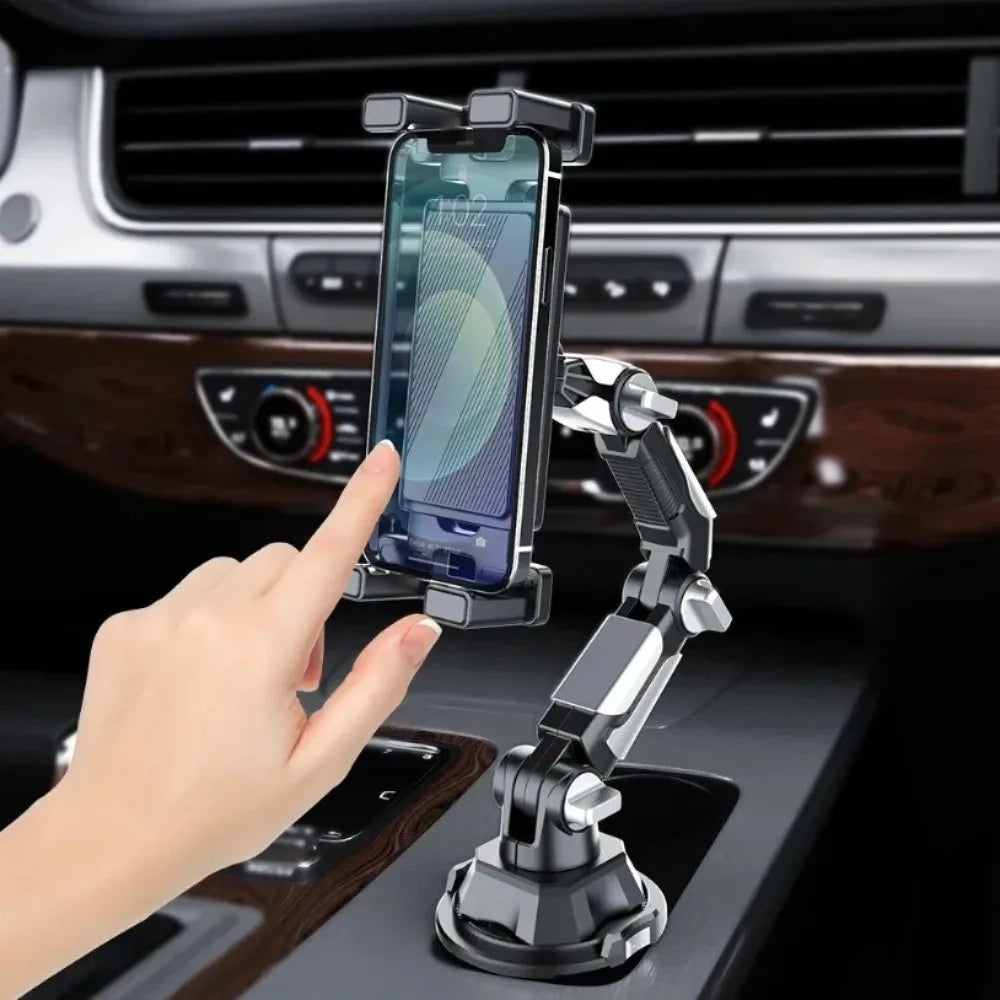 360 Degree Rotation Car Water Cup Holder Long Joint Position Zpaxo