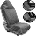 Waterproof Car Front Seat Cover Anti-scratch Wear-resistant Auto Zpaxo Grey