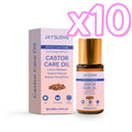 Organic Castor Oil Rose Quartz Roller – Skin & Hair Care Castor Oil Roller Zpaxo 50ml boxed x 10