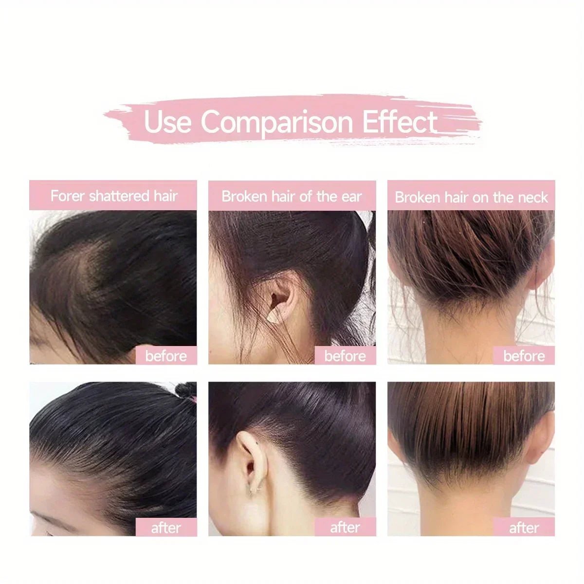 Fruity Hair Wax Stick, Broken Hair Finishing, Long-lasting, Easy To Use, for Daily Makeup Zpaxo