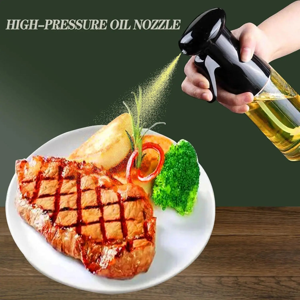 200/300ML Olive Oil Spray Bottle Kitchen, Soy Sauce Vinegar Seasoning Container Dispenser for Camping BBQ Roasting Cooking Salad Zpaxo