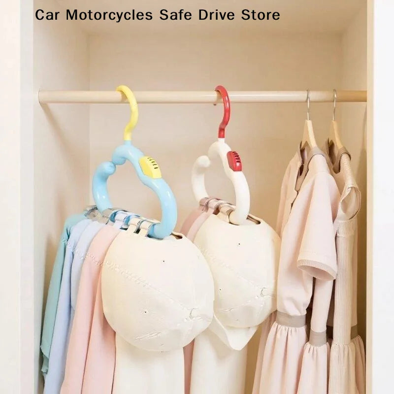 MRotatable Hat Storage Clothes Hanger Multi-function Hook Home Use