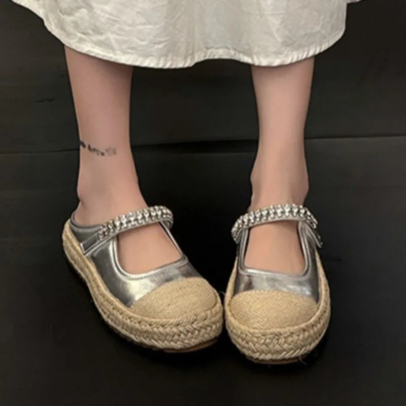 Women's Summer Round Closed Toe Comfortable Lightweight Slippers 2026 Zpaxo