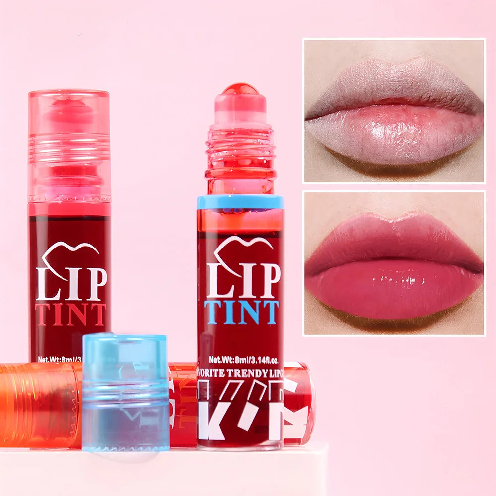 Lip Gloss Waterproof Durable Non Smudging Stick Cup Smooth Easy Apply