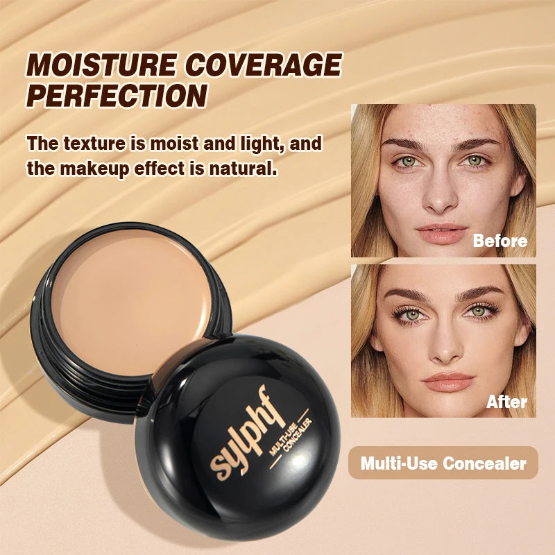 Concealer Durable Waterproof Lightweight Covers Defects Black Eye